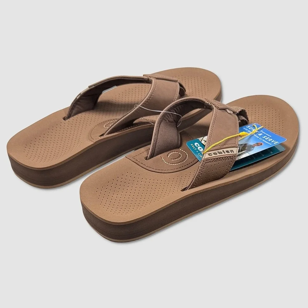 Cobian ARV 2 Sandals / Flip-Flops - NWT Mens Size 9 Tan - #49725-M2